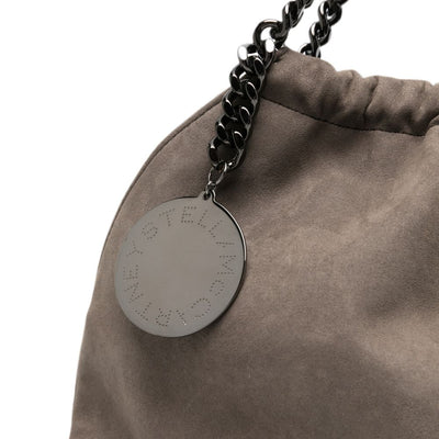 Stella McCartney Faux-Suede Ruched Bag