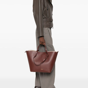 Emporio Armani Leather Tote Bag