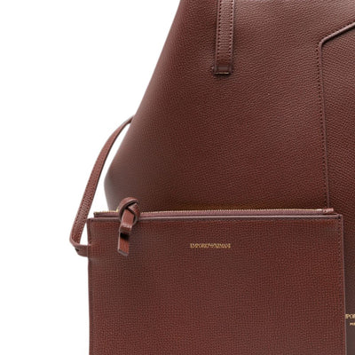Emporio Armani Leather Tote Bag