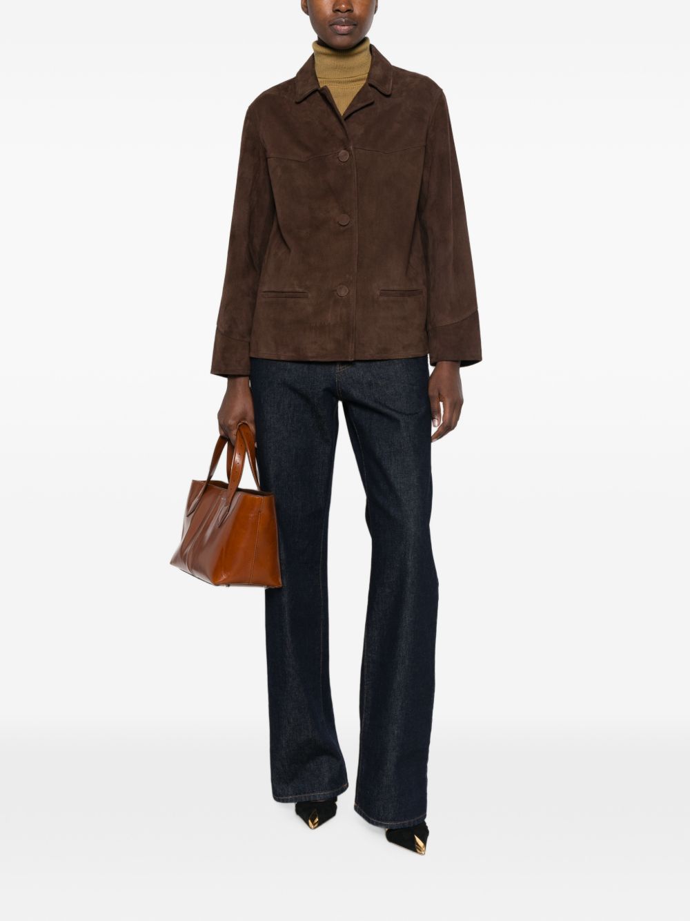 Tory Burch Jackets BROWN