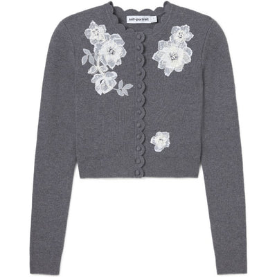 Self-portrait Sweaters GREY