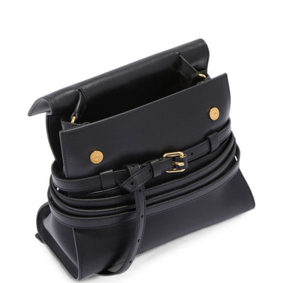 Moschino Buckle Strap Shoulder Bag