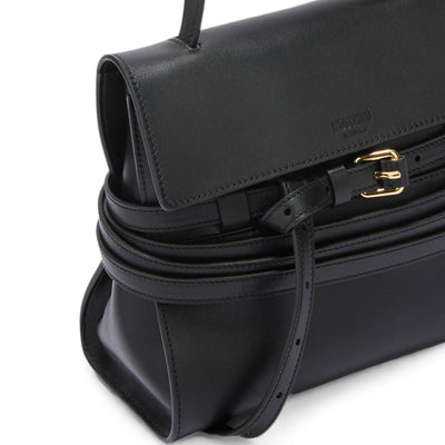 Moschino Buckle Strap Shoulder Bag