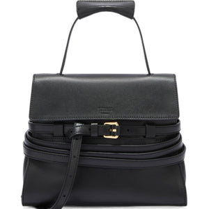 Moschino Buckle Strap Shoulder Bag