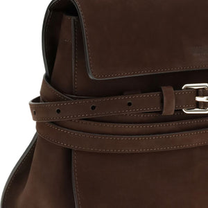 Moschino Tie Me Leather Handbag