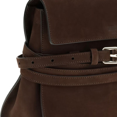 Moschino Tie Me Leather Handbag