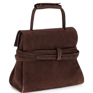 Moschino Tie Me Leather Handbag