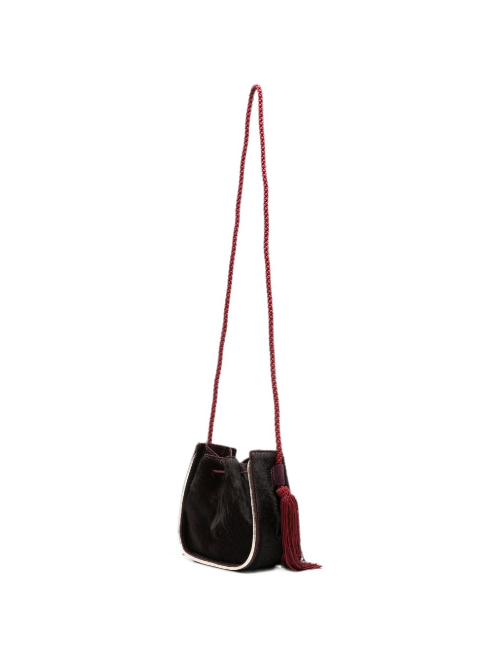 Forte Forte Calf Hair Drawstring Bag