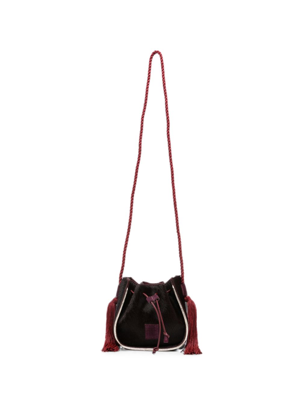 Forte Forte Calf Hair Drawstring Bag