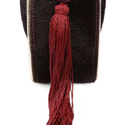 Forte Forte Calf Hair Drawstring Bag