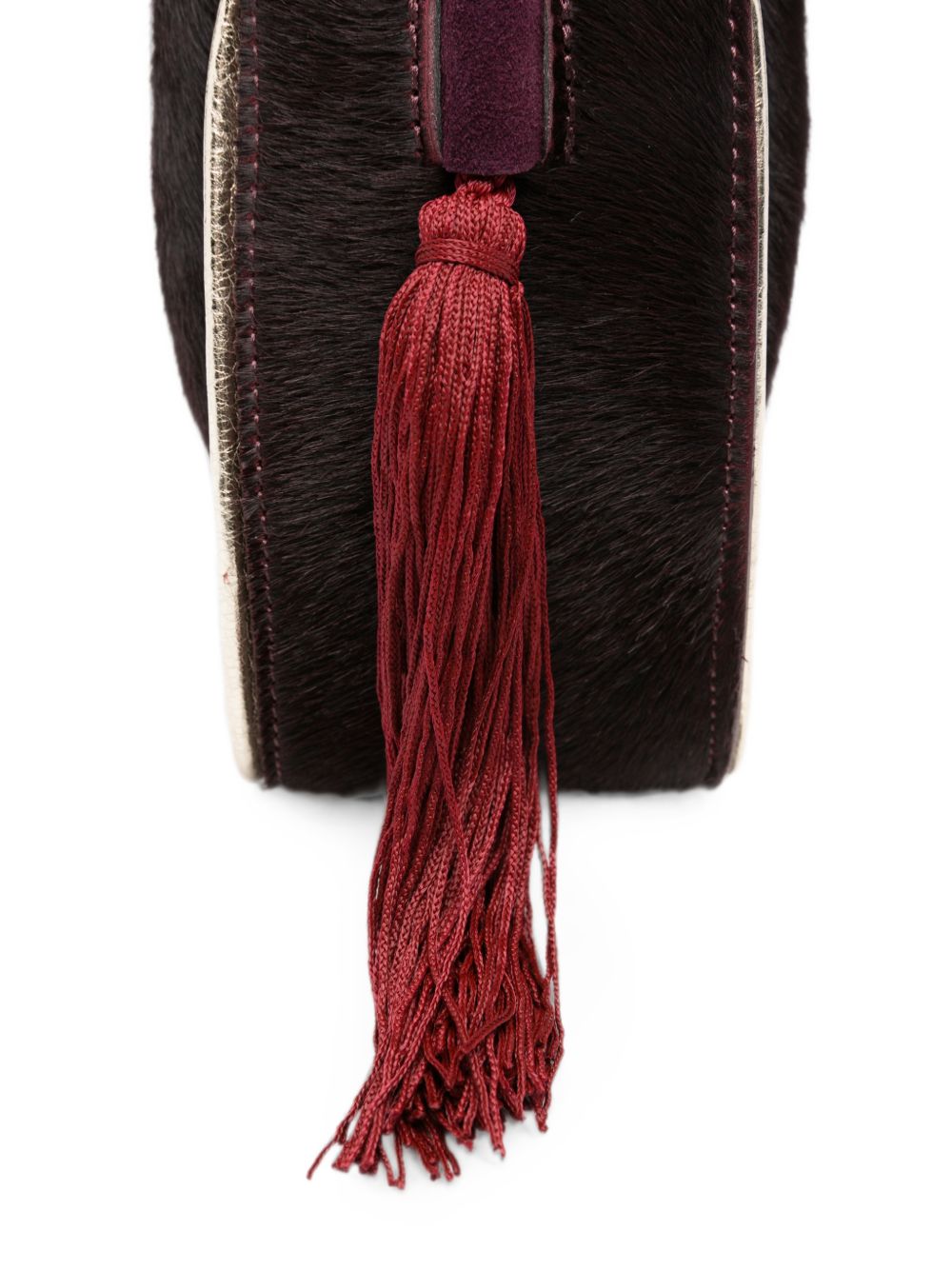 Forte Forte Calf Hair Drawstring Bag