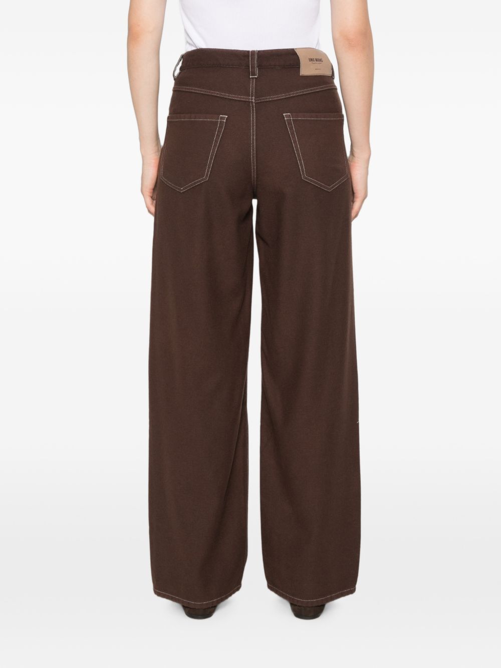 Uma Wang Trousers BROWN