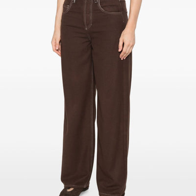 Uma Wang Trousers BROWN