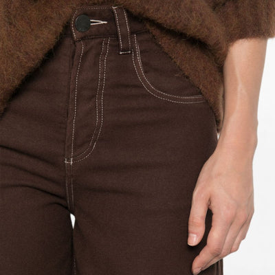 Uma Wang Trousers BROWN