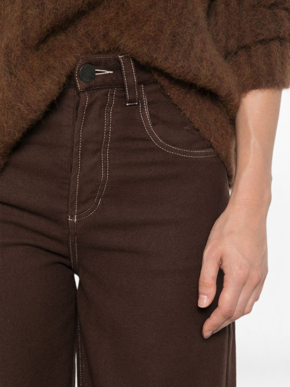 Uma Wang Trousers BROWN