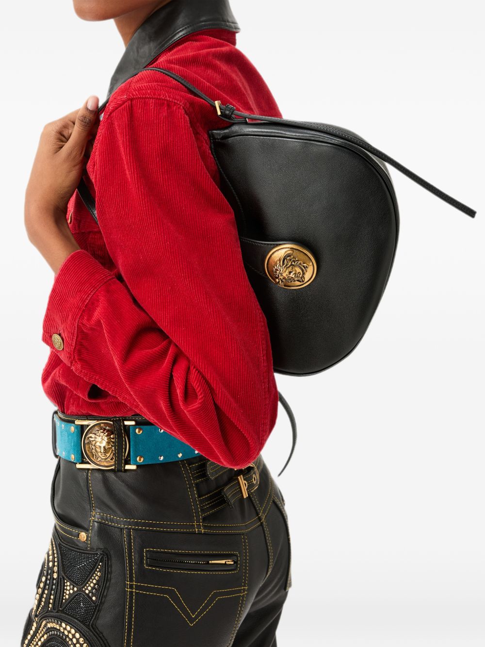Versace Greca Goddess Medium Bag