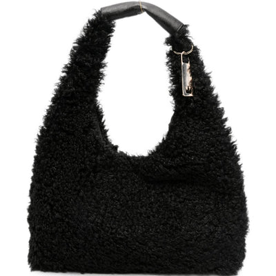 La Milanesa Oprah Faux-Shearling Bag