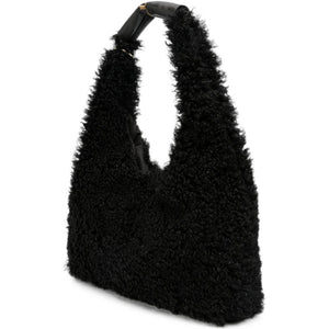 La Milanesa Oprah Faux-Shearling Bag