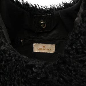 La Milanesa Oprah Faux-Shearling Bag