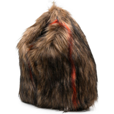 La Milanesa Nilde Faux-Fur Shoulder Bag