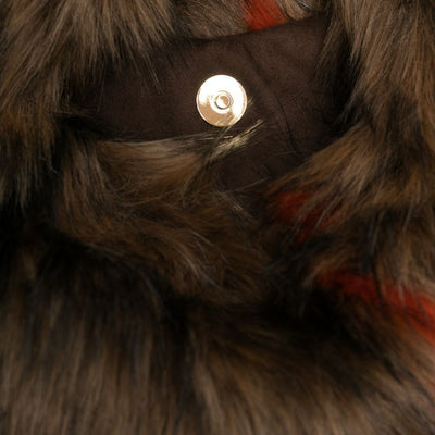 La Milanesa Nilde Faux-Fur Shoulder Bag