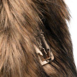 La Milanesa Nilde Faux-Fur Shoulder Bag