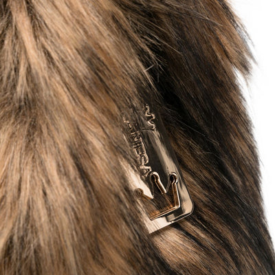 La Milanesa Nilde Faux-Fur Shoulder Bag