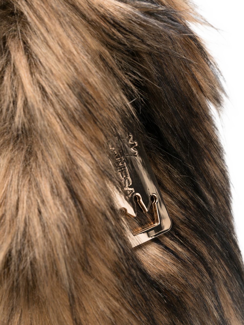 La Milanesa Nilde Faux-Fur Shoulder Bag