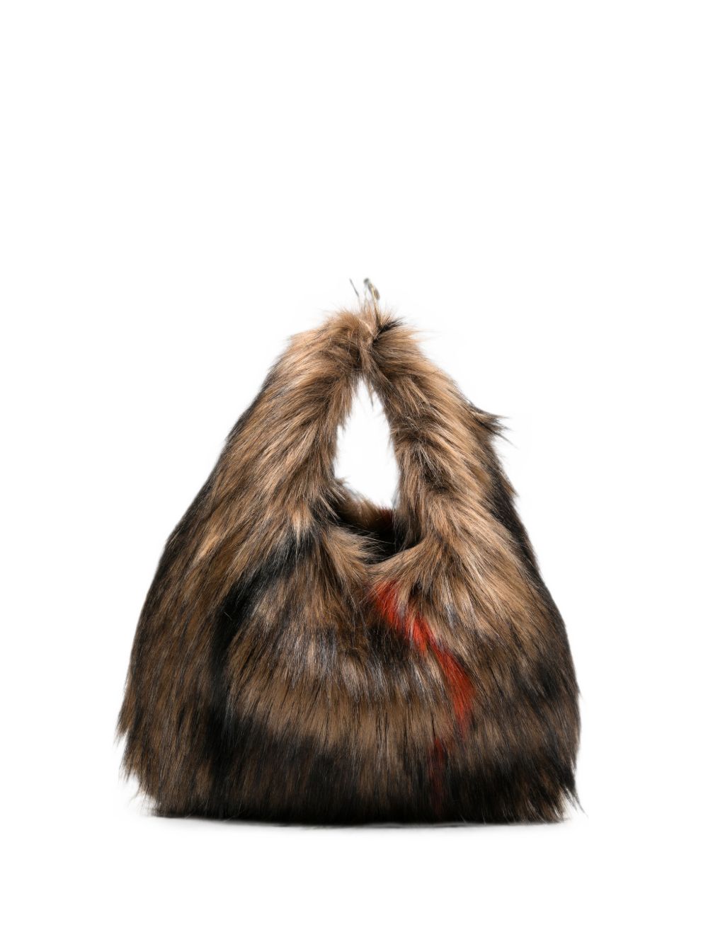 La Milanesa Nilde Faux-Fur Shoulder Bag