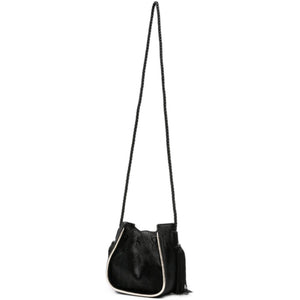 Forte Forte Calf Hair Drawstring Bag