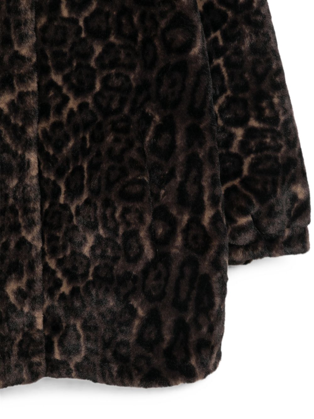 Apparis Leopard Faux-Fur Jacket