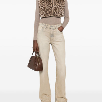 Apparis Leopard Print Scarf