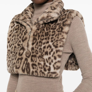 Apparis Leopard Print Scarf