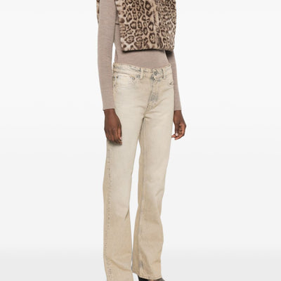 Apparis Leopard Print Scarf