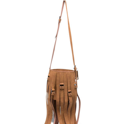 La Milanesa Sally Fringed Shoulder Bag