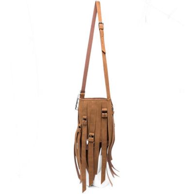 La Milanesa Sally Fringed Shoulder Bag