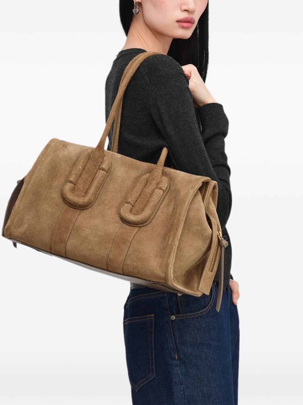 Marc Jacobs The Carryall Medium Suede Tote