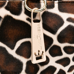 La Milanesa Miche Giraffe Print Bag