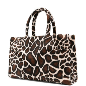 La Milanesa Miche Giraffe Print Bag
