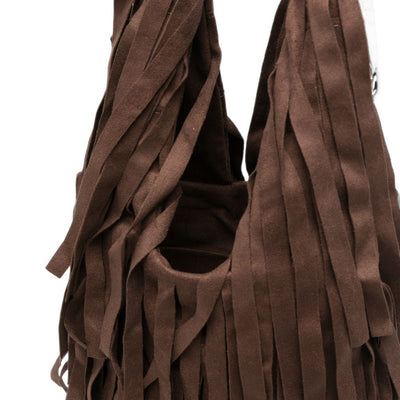 La Milanesa Ares Fringed Shoulder Bag