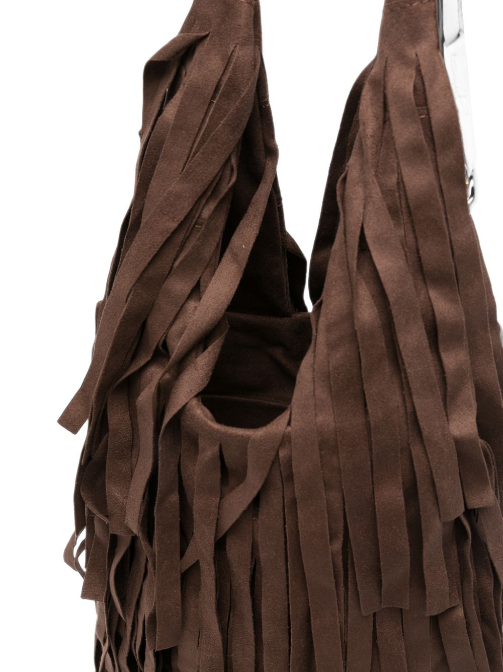 La Milanesa Ares Fringed Shoulder Bag