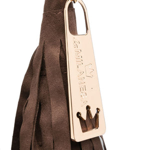 La Milanesa Ares Fringed Shoulder Bag
