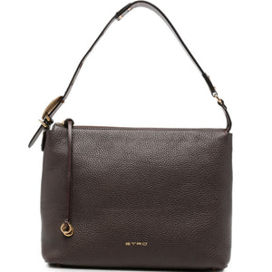 Etro Medium Leather Hobo Bag