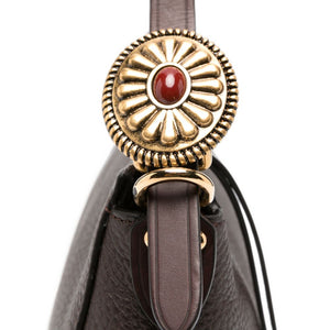 Etro Medium Leather Hobo Bag
