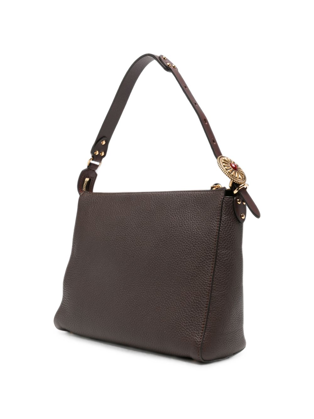 Etro Medium Leather Hobo Bag