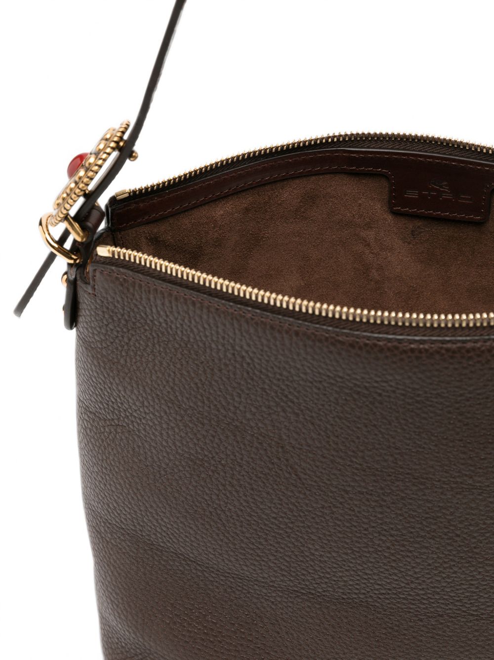 Etro Medium Leather Hobo Bag