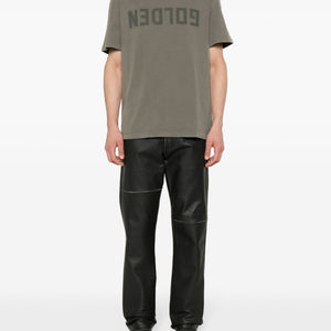 GOLDEN GOOSE T-shirts and Polos GREEN