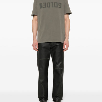 GOLDEN GOOSE T-shirts and Polos GREEN