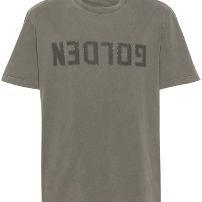 GOLDEN GOOSE T-shirts and Polos GREEN