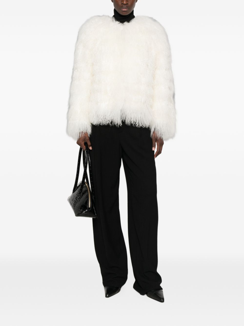 ERMANNO FIRENZE Coats WHITE